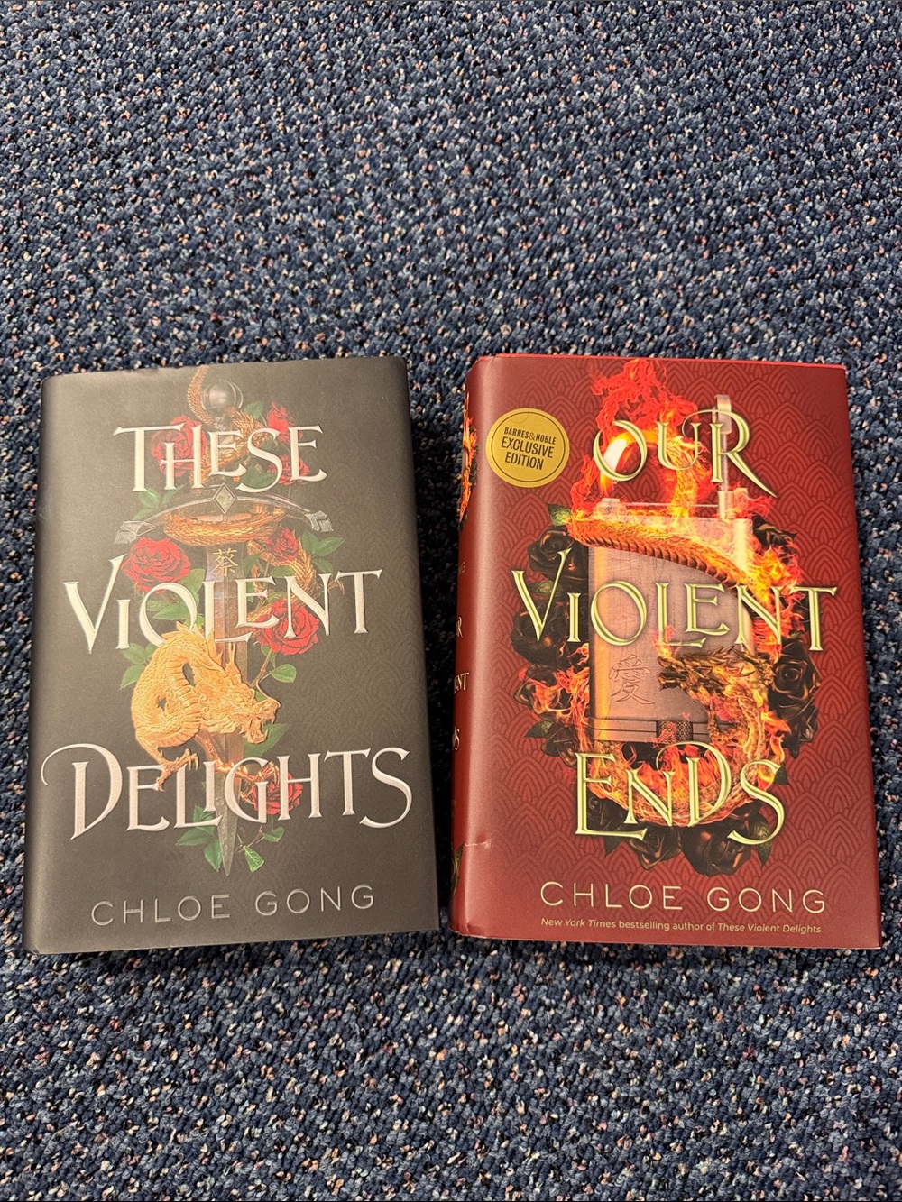 Hardcover Set - These Violent Delights & Our Violent Ends